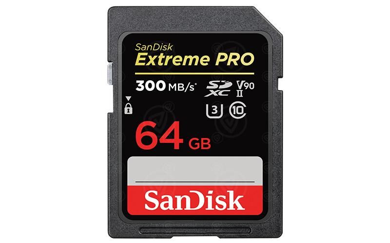 SanDisk Extreme Pro UHS II SDHC 64 GB V90 300 MB/s