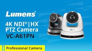 Lumens VC-A61PN UHD PTZ IP Camera