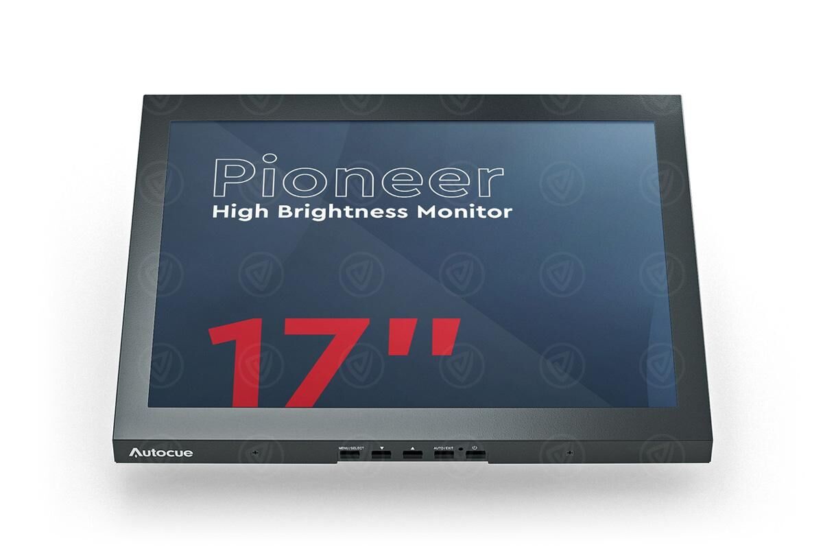 Autocue 17" Pioneer High Brightness Monitor