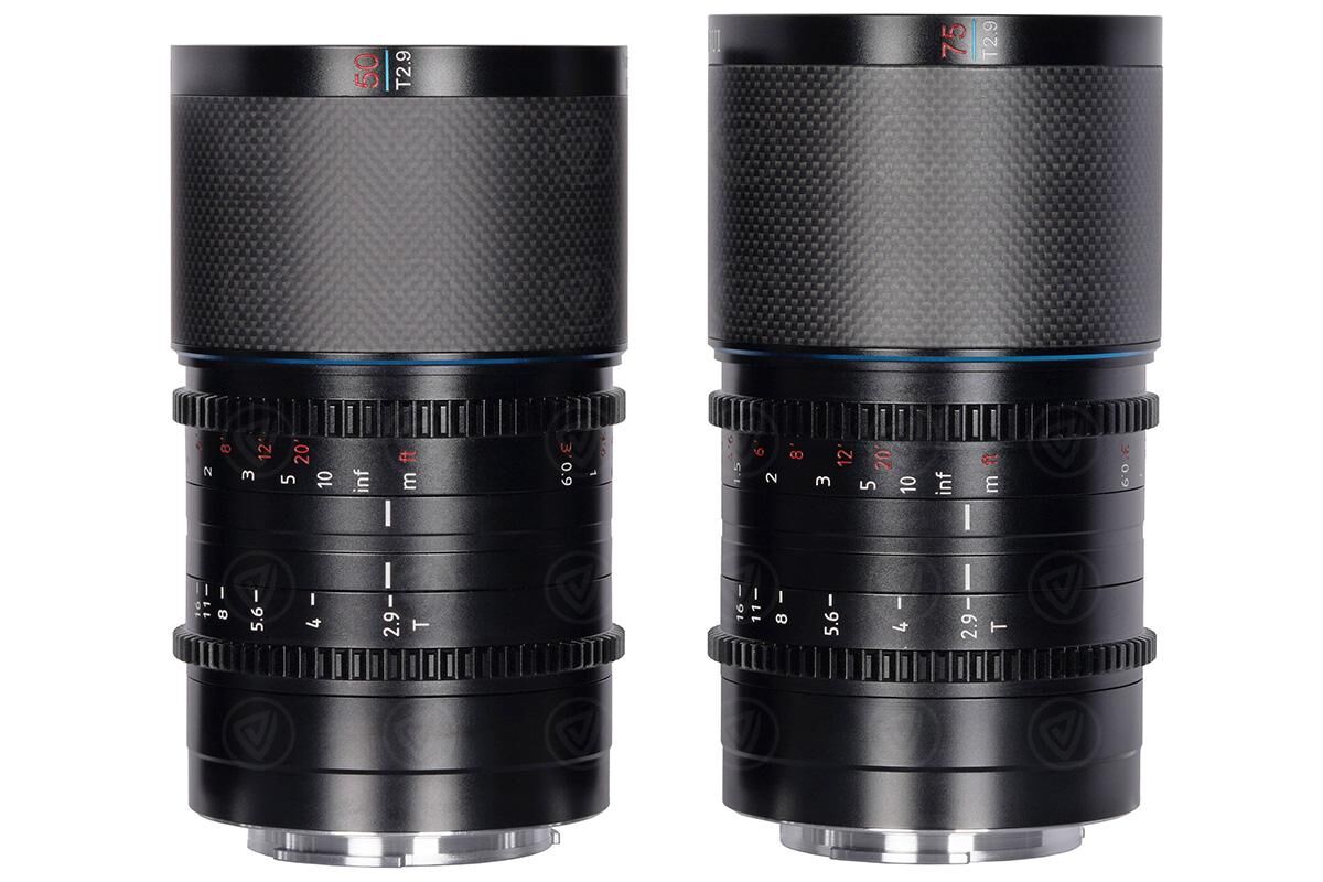 SIRUI Saturn Anamorphic Lens Set 50mm / 75mm - X Mount (Blue Flare)