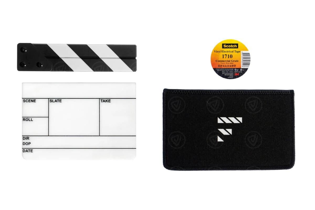 Filmsticks ClapperBoard SMALL + Cover & Tape (FCBS-EU)