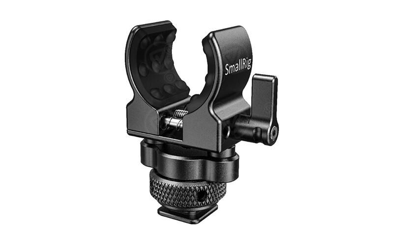 SmallRig Shotgun Microphone Support with Cold Shoe BSM2352