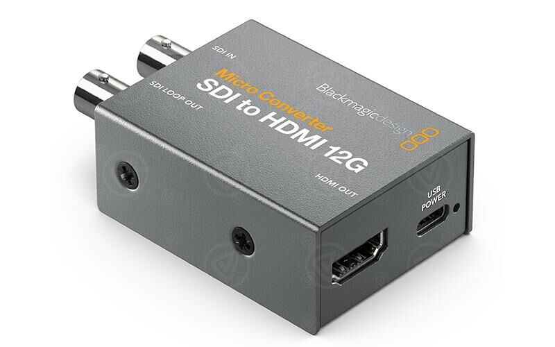 Blackmagic Micro Converter SDI zu HDMI 12G mit Netzteil