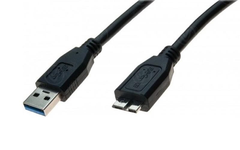 USB 3.0 Kabel, USB-A auf Micro USB-B, 1,8 m