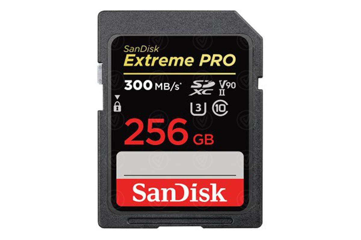 SanDisk Extreme Pro SDXC UHS II 256 GB V90 300 MB/s