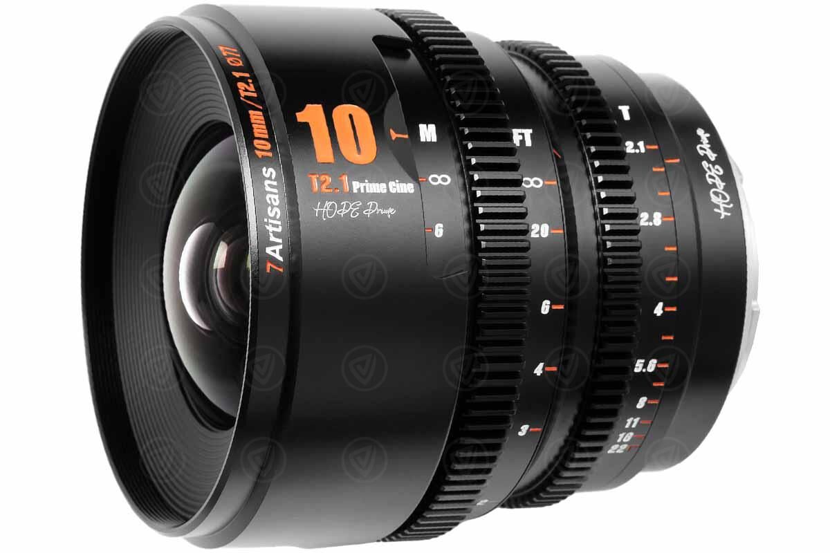 7Artisans Hope 10mm T2.1 S35 Cine für Fuji X - Schwarz