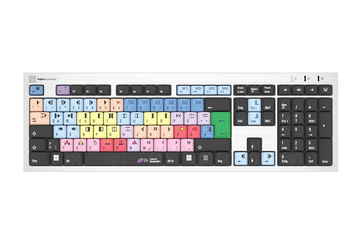 Logic Keyboard Newscutter PC Slim