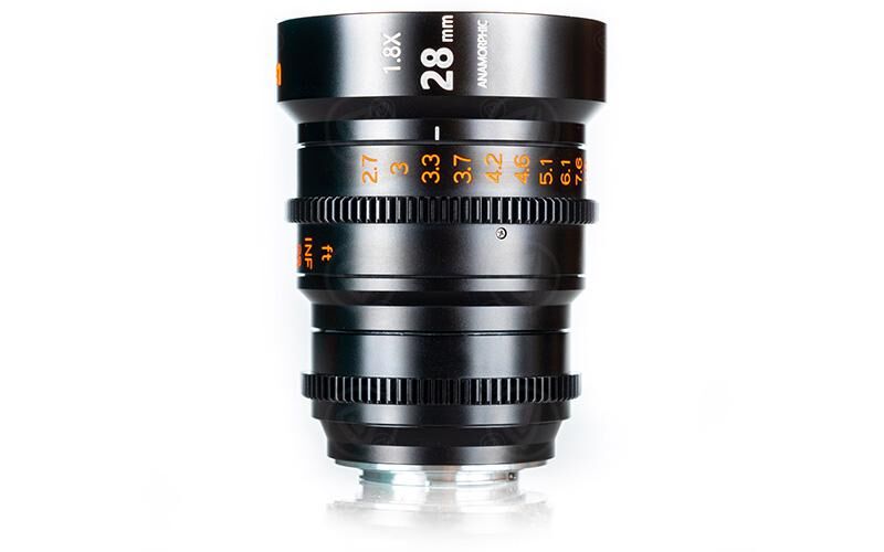 Vazen 28 mm T/2.2 1.8x Anamorphic Lens - MFT