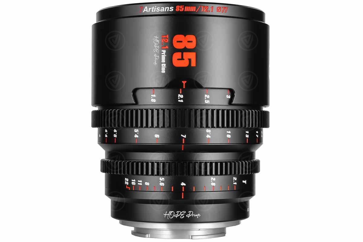 7Artisans Hope 85mm T2.1 S35 Cine für MFT - Schwarz