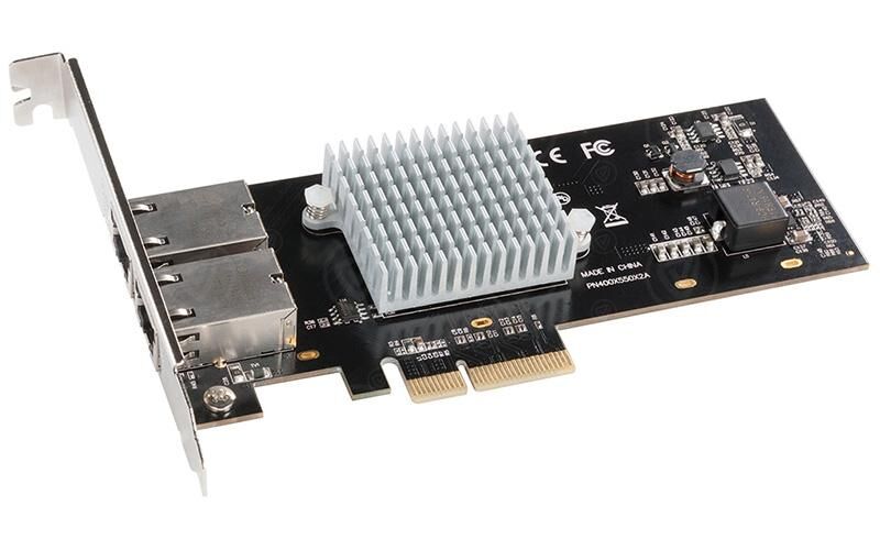 Sonnet Presto 10GBASE-T Ethernet 2-Port PCIe Card