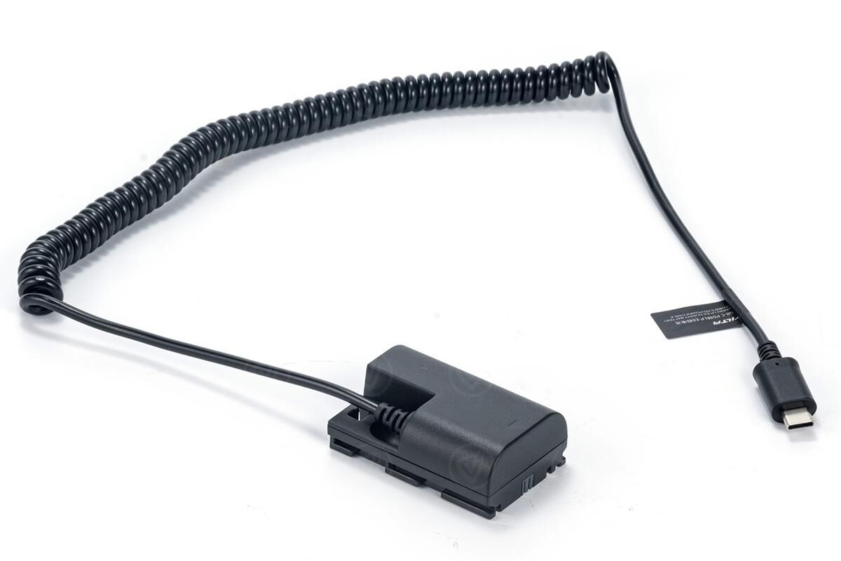 Tilta Canon LP-E6 Dummy Battery to USB-C PD Power Cable (DB-LPE6-USBC)