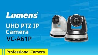 Lumens VC-A61P UHD PTZ IP Camera