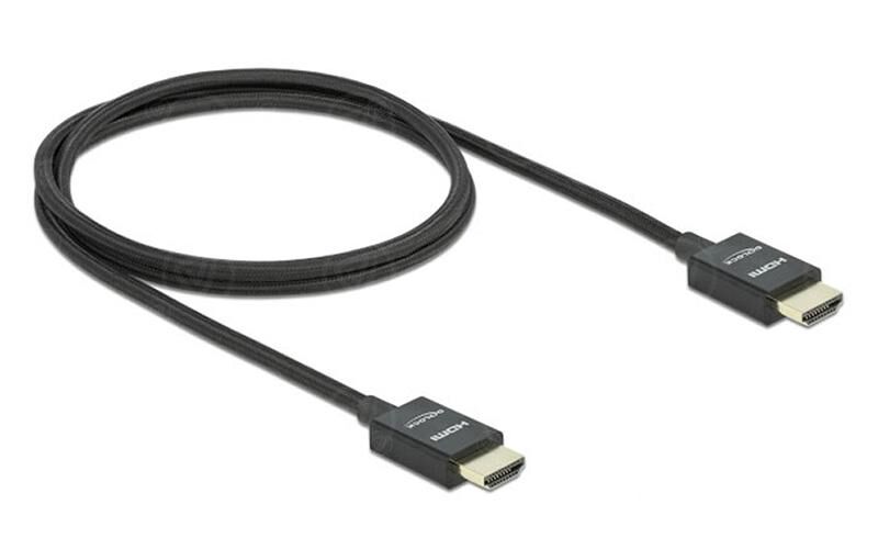 Delock koaxiales 8K Ultra High Speed HDMI Kabel (2.1), 1 m