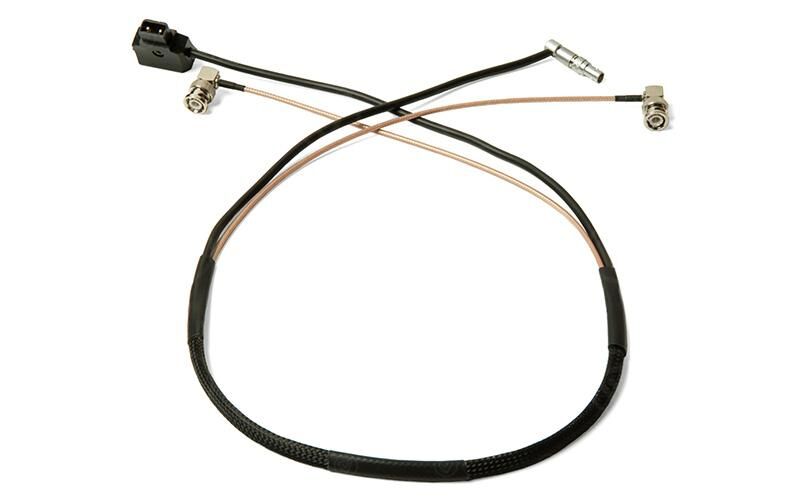 Zacuto 4 Pin Power & SDI Video Cable with Power Switch 30"