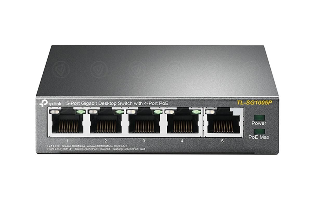 TP-LINK TL-SG1005 5-Port Gigabit Desktop Switch