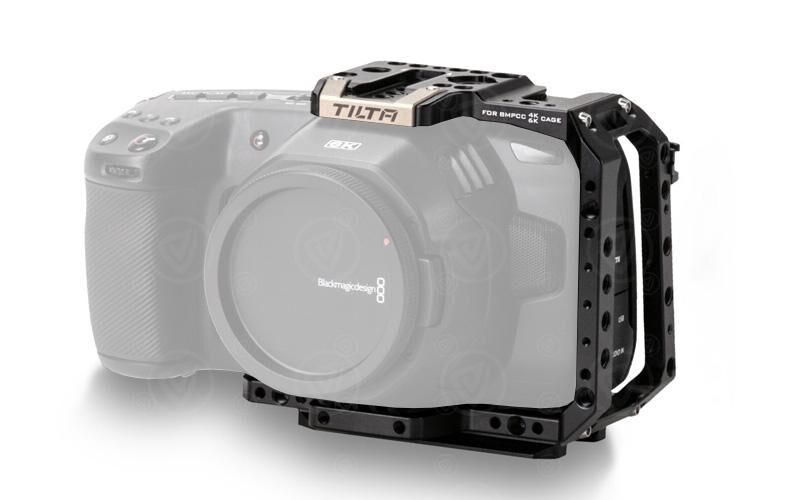 Tilta Tiltaing Half Camera Cage for BMPCC 4K/6K - Black (TA-T01-HCC-B)