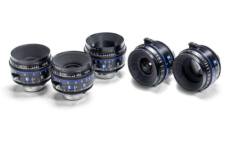 Zeiss Compact Prime CP.3 XD 5 Lens Set - PL