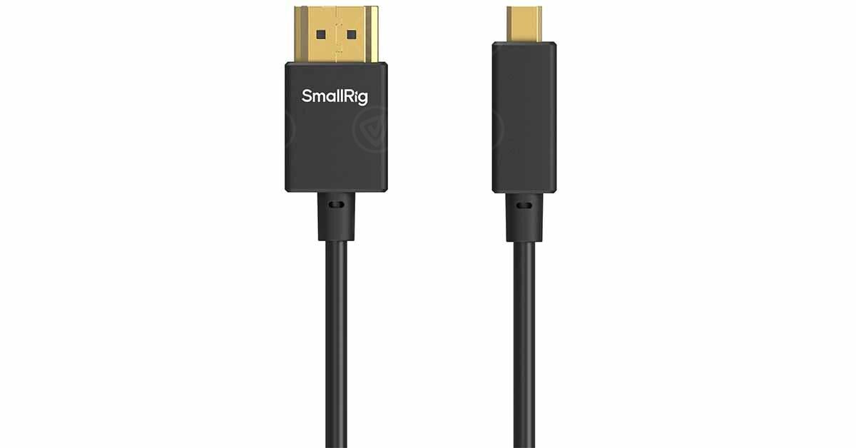 SmallRig 4795 Ultra-Slim 4K HDMI Data Cable (D to A) (100cm)