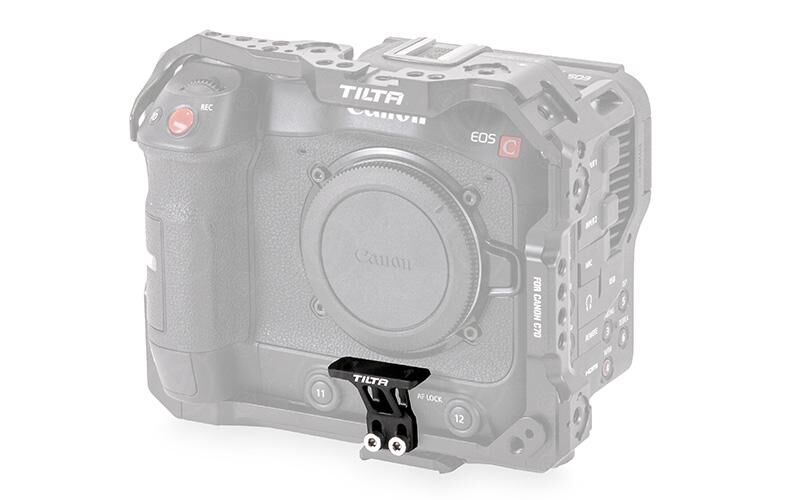 Tilta EF Mount Lens Adapter Support for Canon C70 - Black (TA-T12-LAS-B)