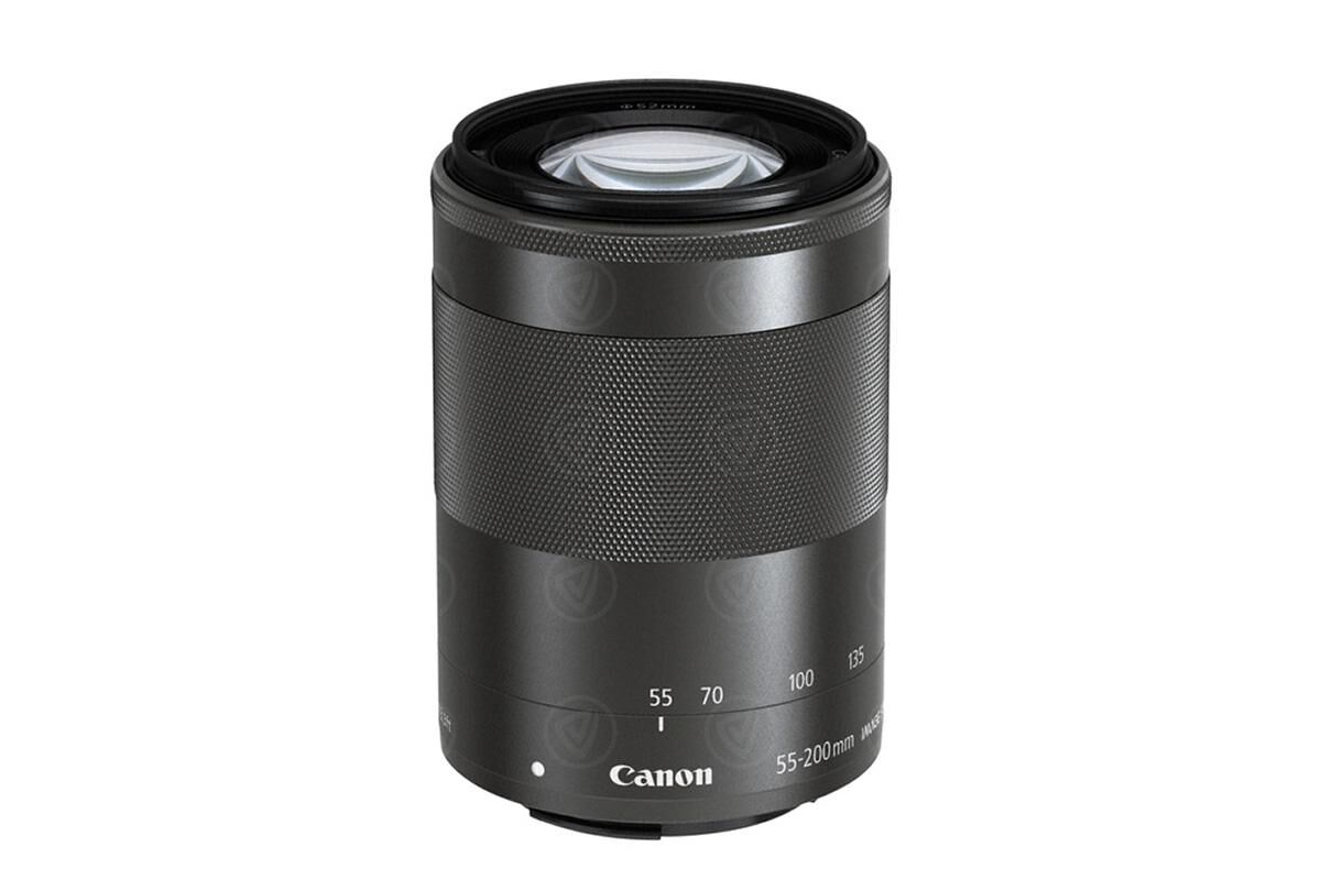 Canon EF-M 4,5-6,3/55-200 mm IS STM graphit grau