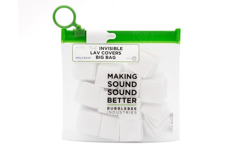 Bubblebee Invisible Lav Covers Big Bag - Moleskin weiss