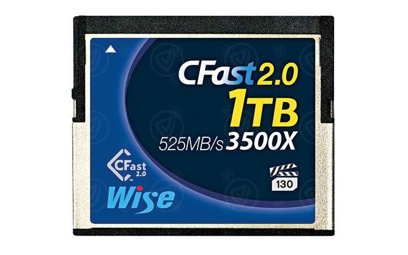 Wise CFast 2.0 Card 3500X blue 1 TB - Demoware