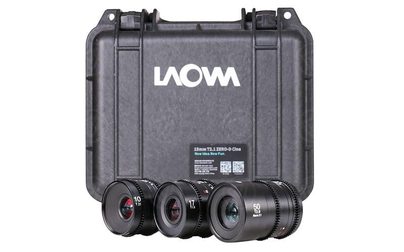 Laowa Prime Cine Bundle 10mm/17mm/50mm - MFT