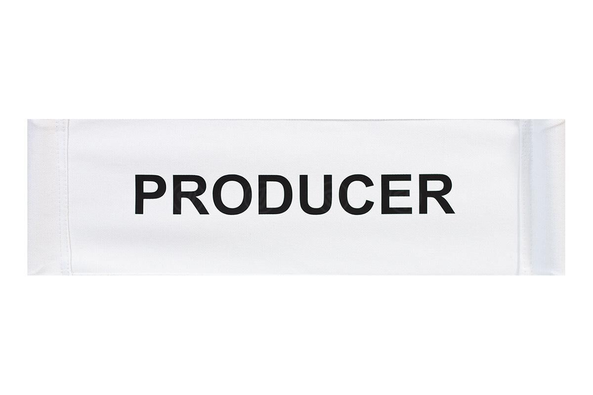 Filmcraft Preprinted White Canvas - Producer