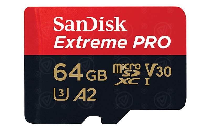 SanDisk Extreme PRO microSD V30 UHS-I - 64 GB