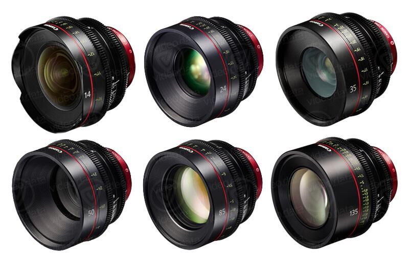 Canon EF Primes Bundle 14/24/35/50/85/135 (M)
