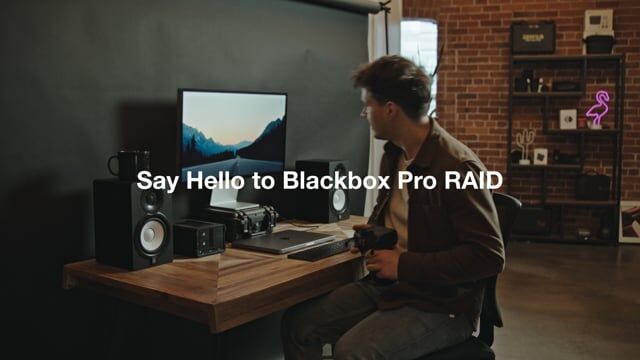 Glyph Blackbox PRO RAID USB-C mit Ingest Hub 24 TB