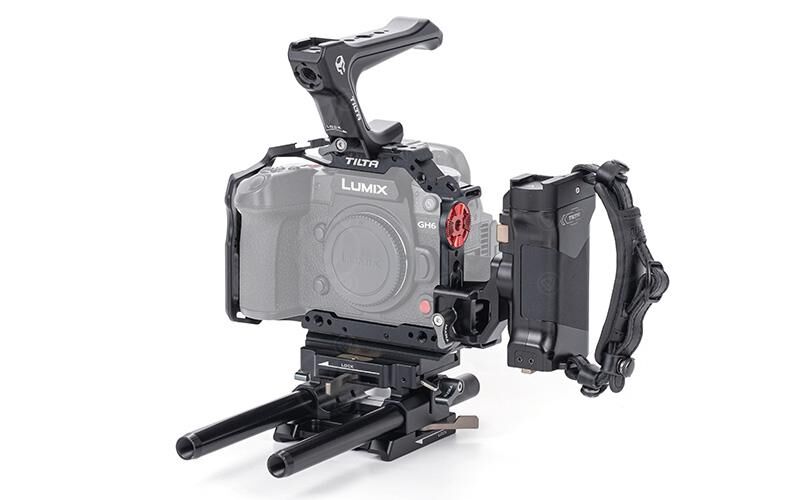 Tilta Camera Cage for Panasonic GH6 Pro Kit - Black (TA-T15-B-B)