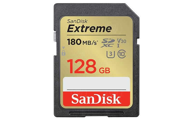 SanDisk Extreme SDHC / SDXC V30 UHS-I - 128 GB