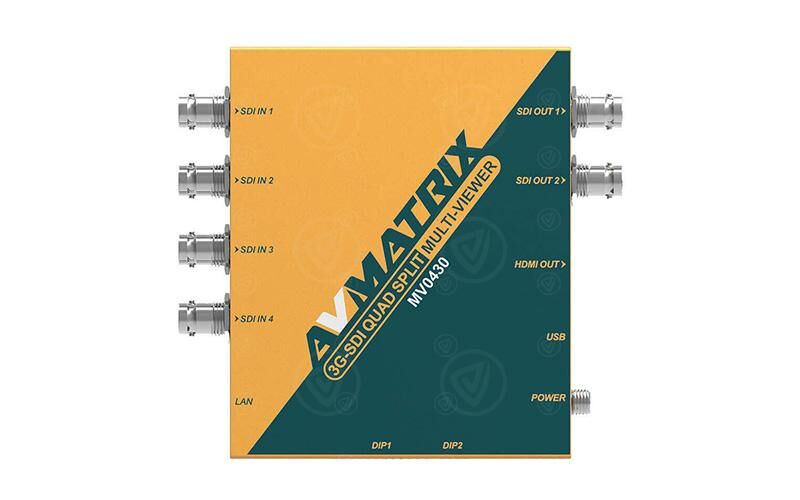 AVMATRIX Mini 4CH SDI Multiviewer (MV0430)