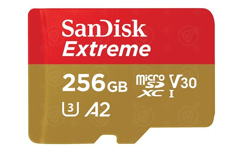 SanDisk Extreme microSD V30 UHS-I - 256 GB