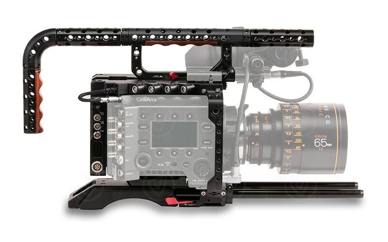 Tilta Camera Cage for Sony Venice - Gold-Mount + 19 mm Baseplate + 12" Dovetail Plate (ESR-T13A-19-AB)