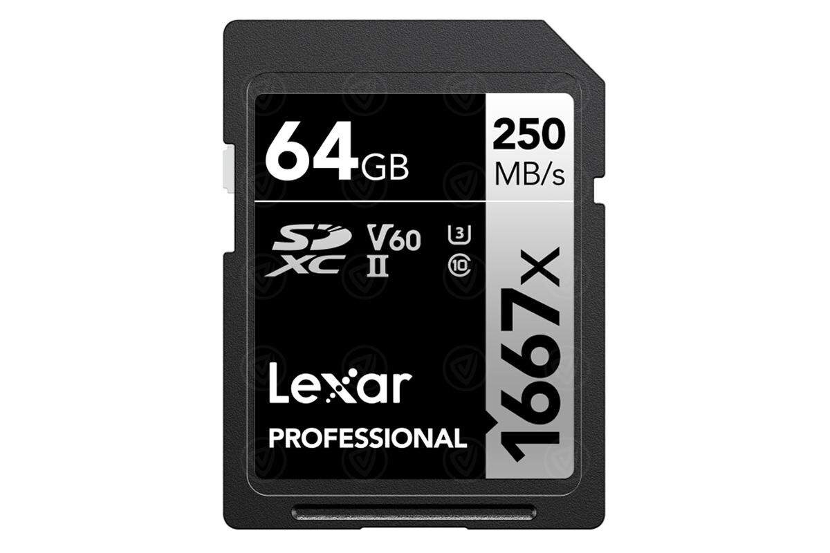 Lexar Professional 1667x SDXC V60 UHS-II 64 GB