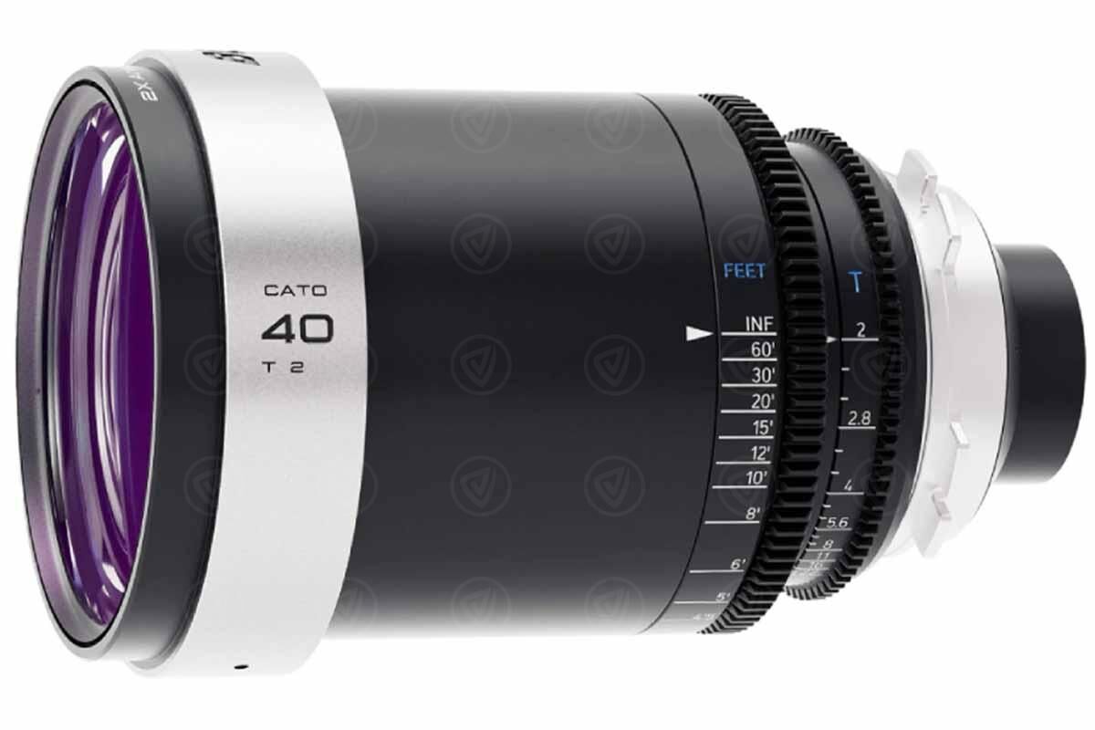 Blazar Cato 40 mm T2.0 2X Full Frame Anamorphic Lens - PL - Silver Flare