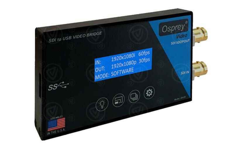 Osprey 3G-SDI to USB Video Bridge (SDI with loopout) (97-21422 VB-USL)