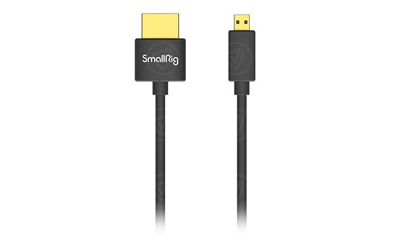 SmallRig Ultra-Slim 4K HDMI Data Cable (D to A) (35cm) 3042