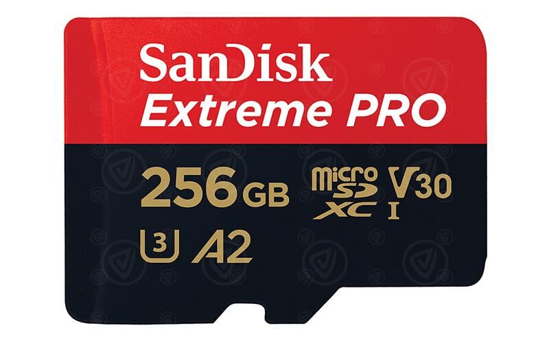 SanDisk Extreme PRO microSD V30 UHS-I - 256 GB
