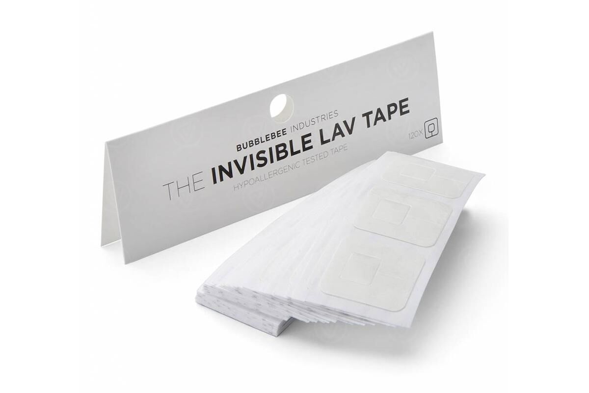 Bubblebee Invisible Lav Tape (120 Pieces)