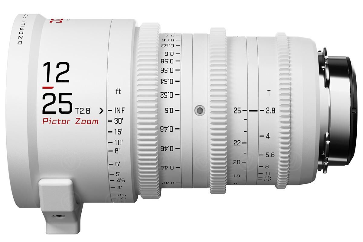 DZOFILM Pictor Zoom 12-25mm T2.8 White - PL/EF