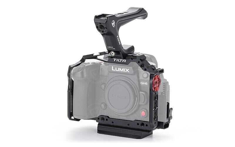 Tilta Camera Cage for Panasonic GH6 Basic Kit - Black (TA-T15-A-B)