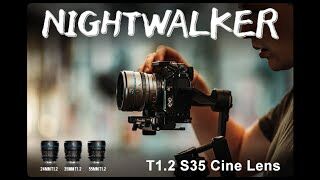 SIRUI Night Walker 24mm T1.2 S35 Cine (Black) - RF