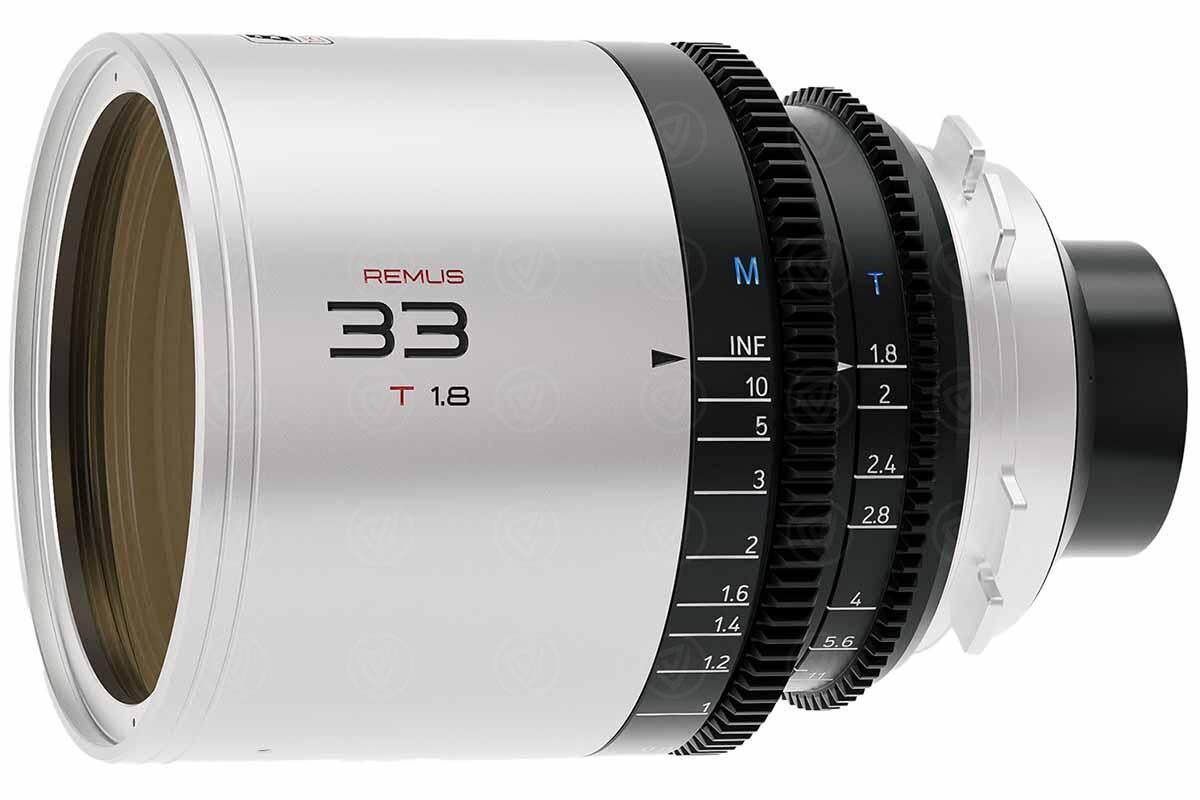 Blazar Remus 33 mm T1.8 1.5x Full Frame Anamorphic Lens - PL - Silver Flare