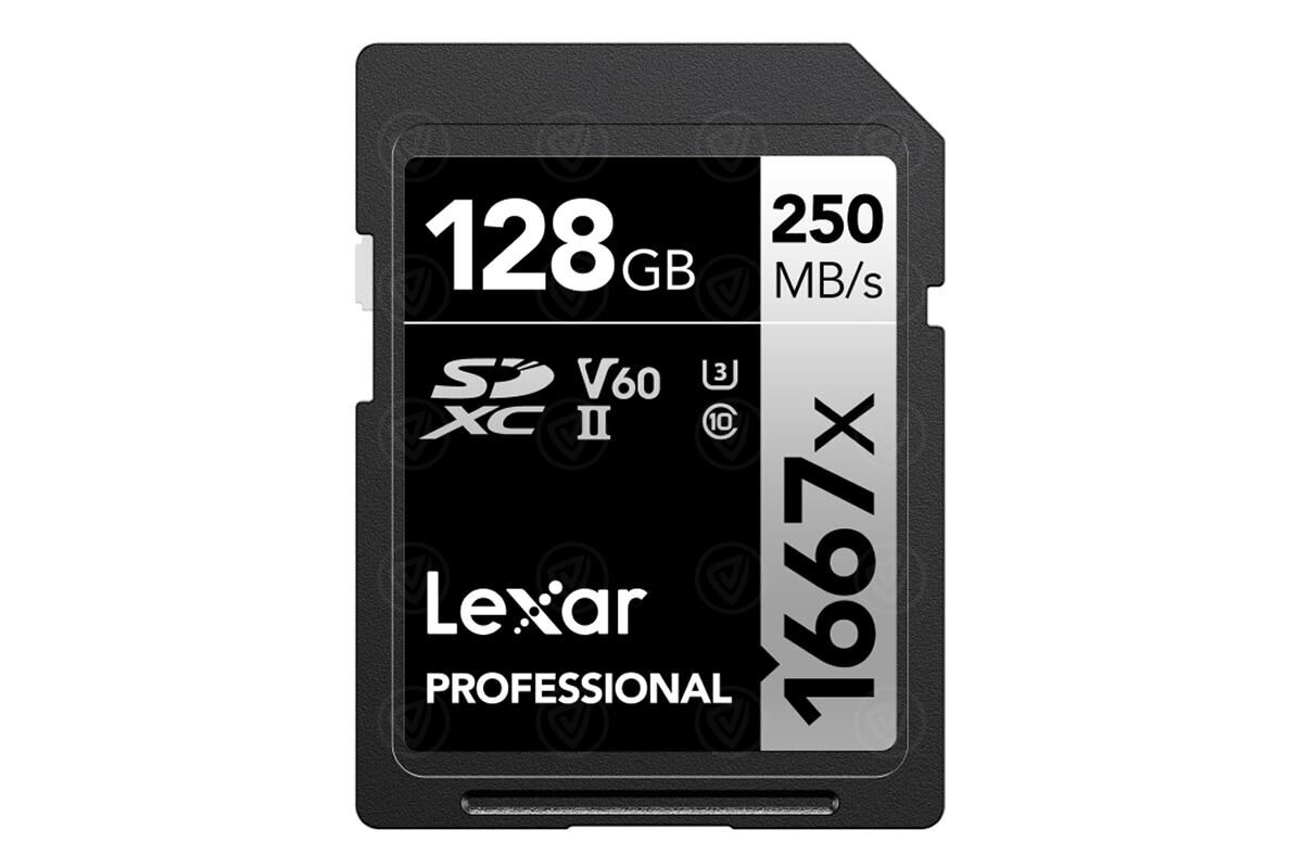 Lexar Professional 1667x SDXC V60 UHS-II 128 GB