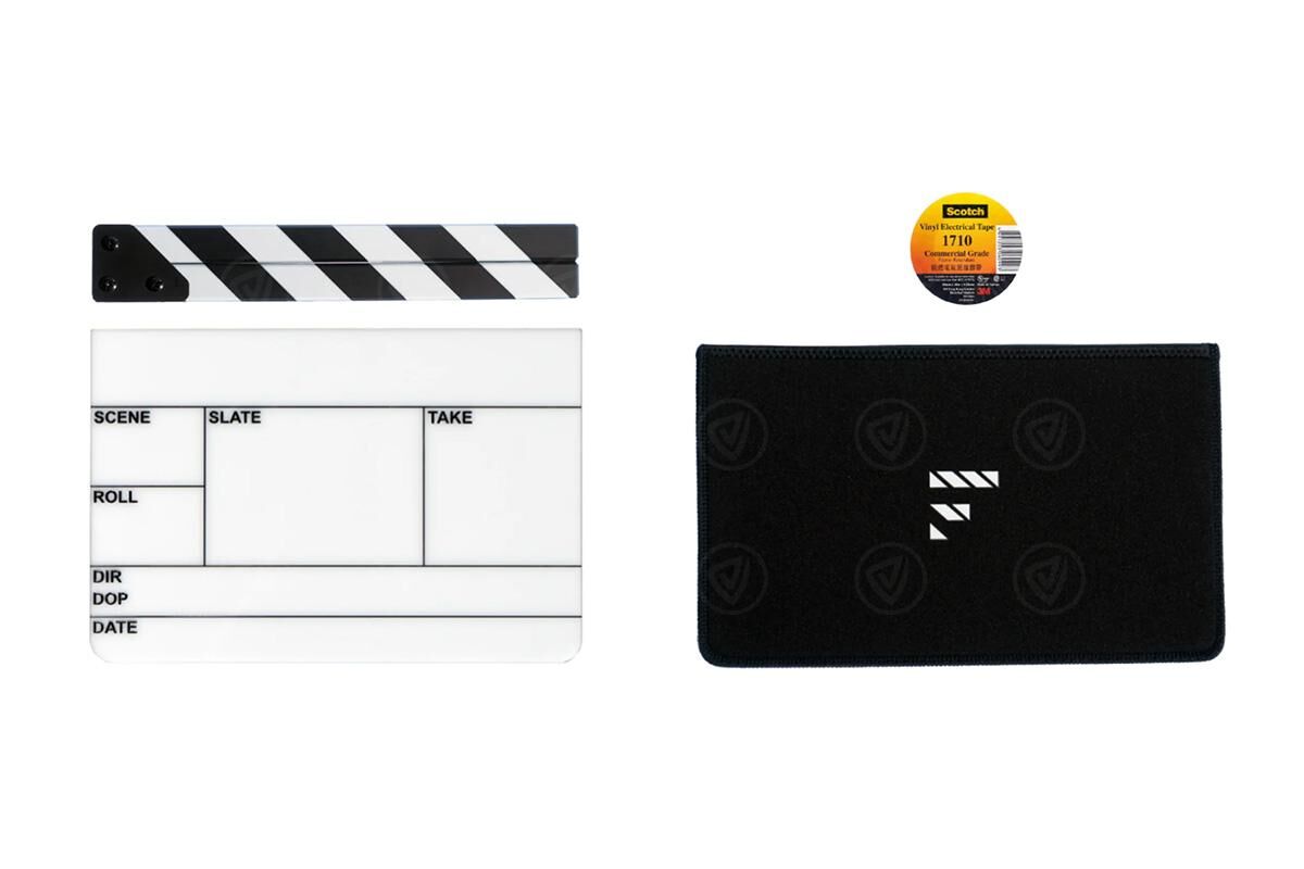 Filmsticks ClapperBoard MEDIUM + Cover & Tape (FCBM-EU)