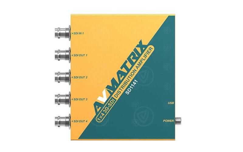 AVMATRIX 1x4 SDI Distribution Amplifier (SD1141)