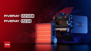 Zhiyun FIVERAY M20 Combo - LED Leuchte & Zubehör